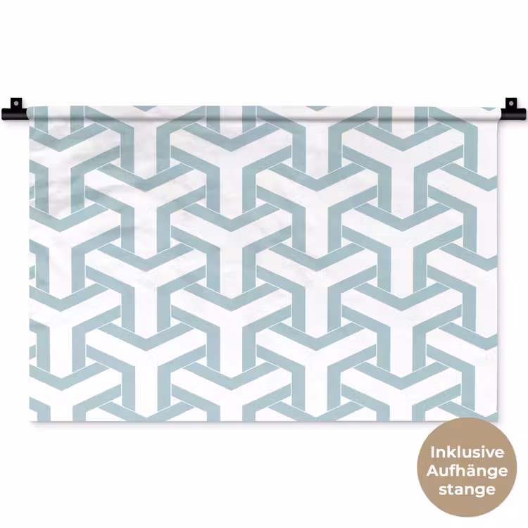 Design - Lijn - Patroon Wandkleed katoen klein 269 -t3d_DE