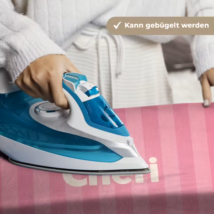 Gestreept - Roze - Chéri Wandkleed katoen klein -tsfeer9_DE