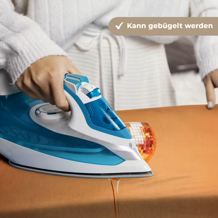 Drank - Oranje - Glitter - Disco Wandkleed katoen klein -tsfeer9_DE
