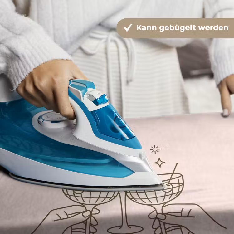 Drankjes - Feest - Proosten - Minimalistisch - Groen Wandkleed katoen klein -tsfeer9_DE