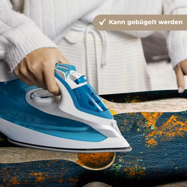 Specerijen - Lepel - Kruiden - Bruin - Geel - Groen Wandkleed katoen klein -tsfeer9_DE