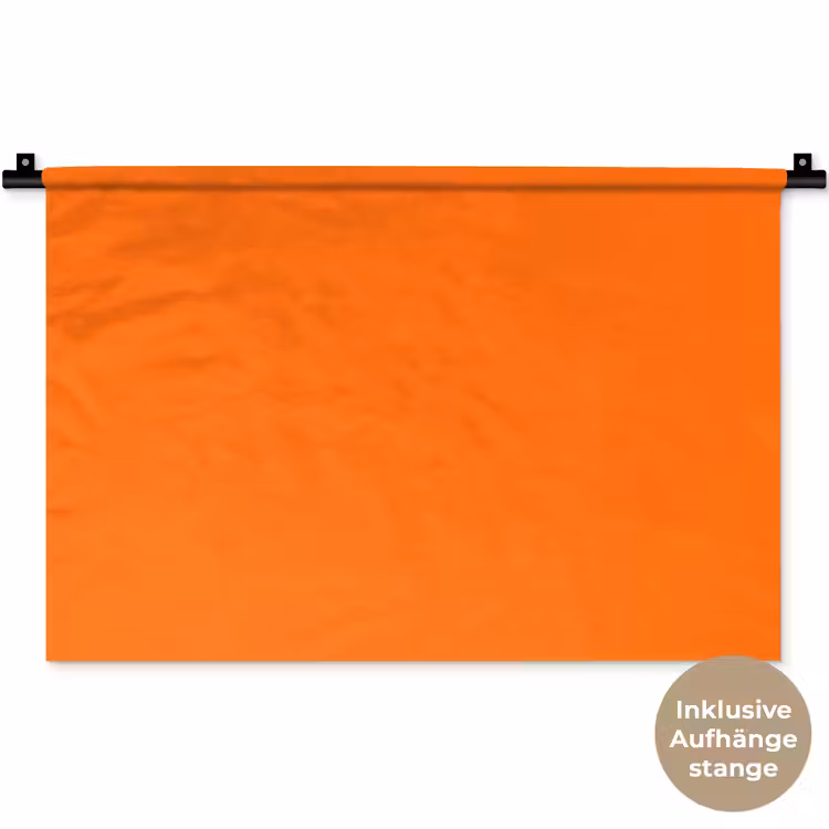 Spiced - Pumpkin - Oranje Wandkleed katoen klein 269 -t3d_DE