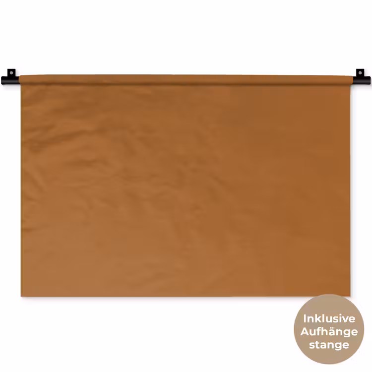 Spiced - Cinnamon - Bruin Wandkleed katoen klein 269 -t3d_DE