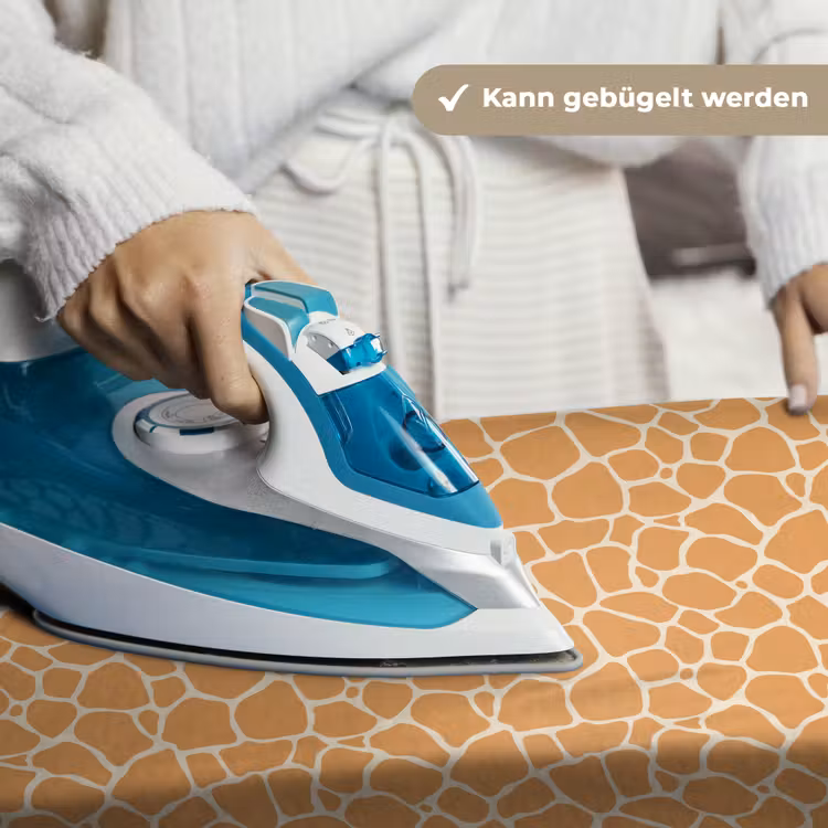 Giraf - Oranje - Patroon Wandkleed katoen klein 269 -tsfeer9_DE