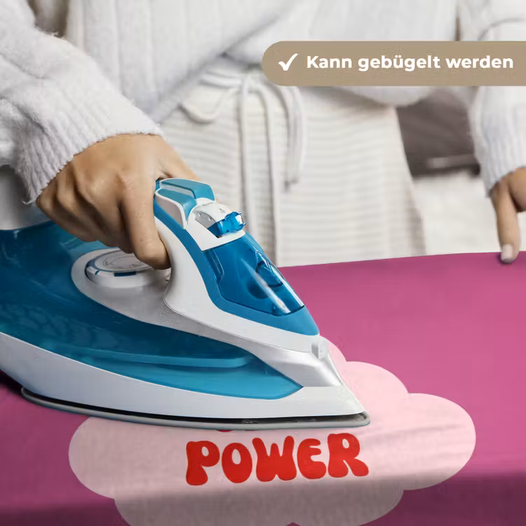 Girl power - Wolk - Roze Wandkleed katoen klein -tsfeer9_DE