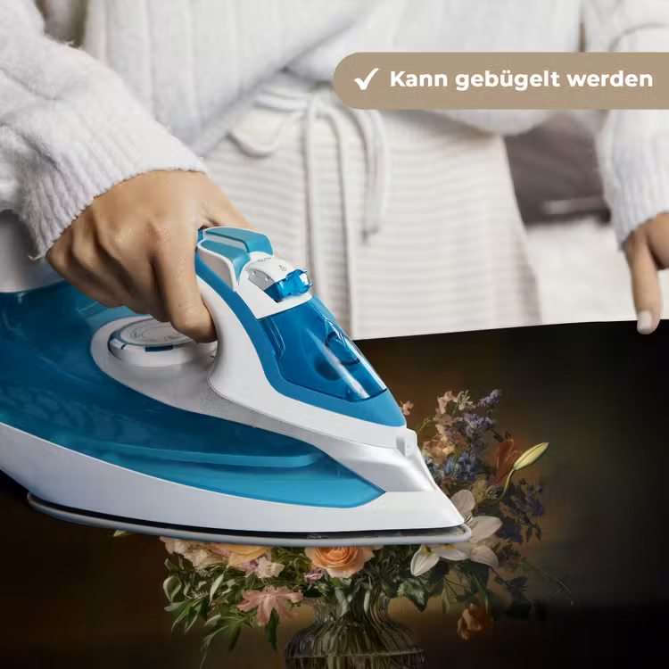 Glazen - Bloemen - Boeket - Kleuren Wandkleed katoen klein -tsfeer9_DE