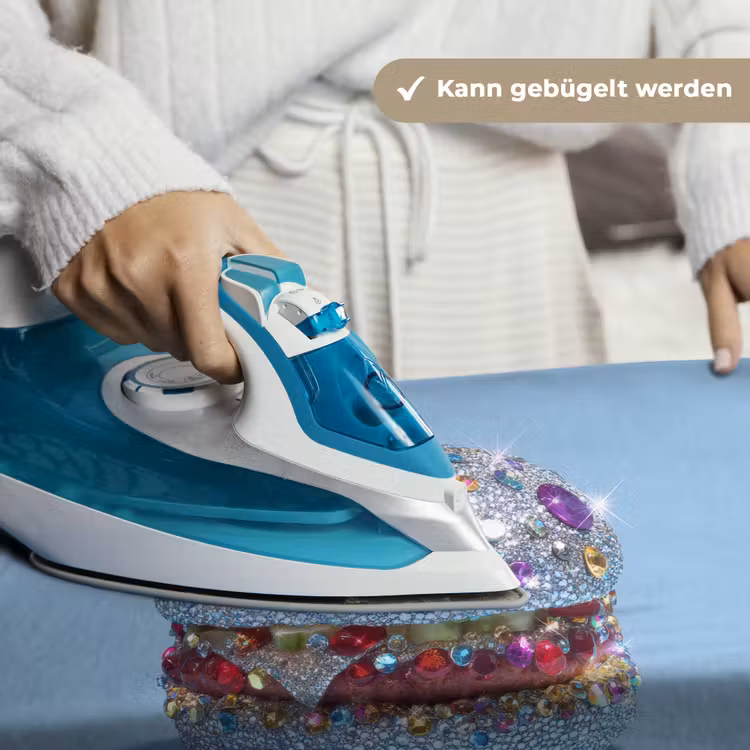 Glitters - Hamburger - Blauw Wandkleed katoen klein -tsfeer9_DE