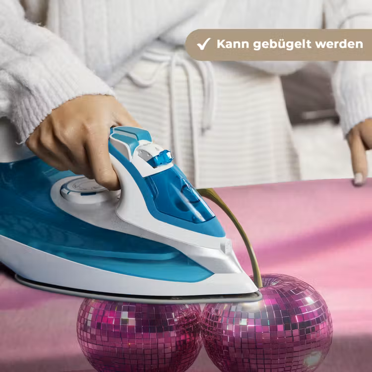 Glitter - Discobol - Roze - Kersen Wandkleed katoen klein -tsfeer9_DE