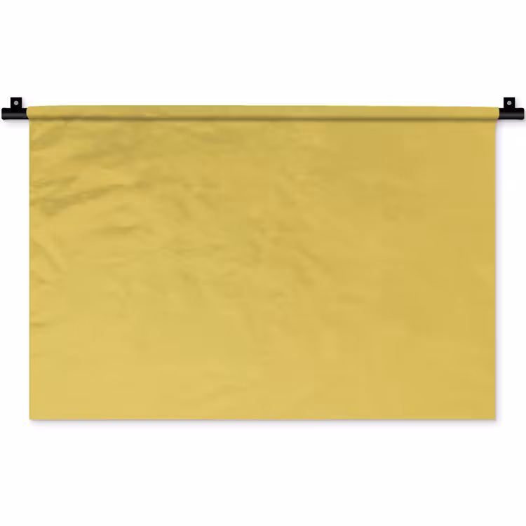 Golden - Victory - Geel Wandkleed katoen klein 269 -zz3d