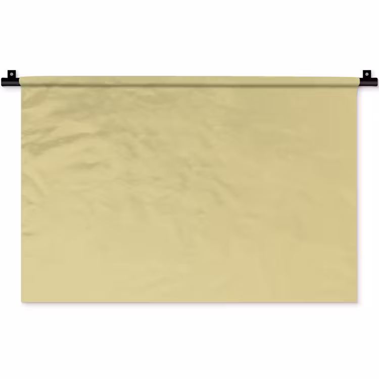 Golden - Clover - Geel Wandkleed katoen klein 269 -zz3d