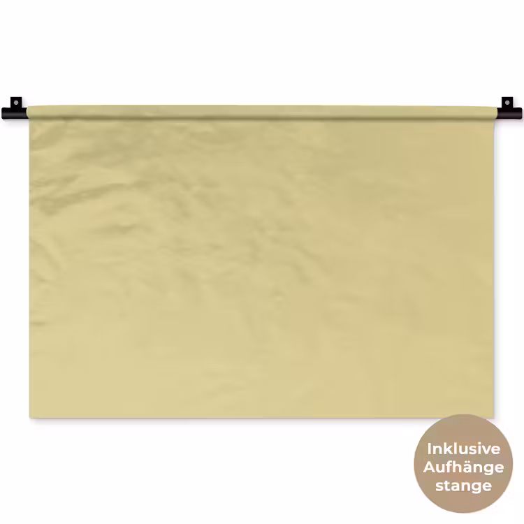Golden - Clover - Geel Wandkleed katoen klein 269 -t3d_DE