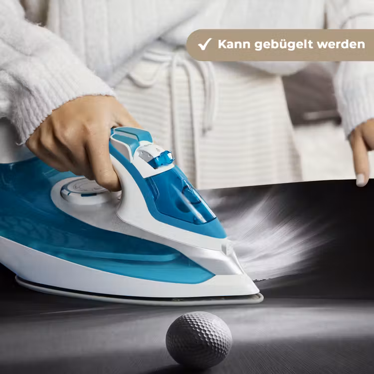 Golfbal - Wazig - Zwart Wandkleed katoen klein -tsfeer9_DE