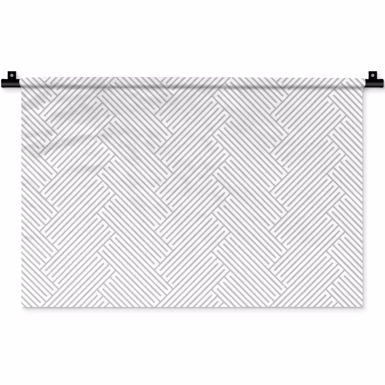 Grafisch - Patroon - Modern Wandkleed katoen klein 269 -zz3d