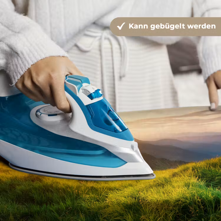 Gras - Heuvels - Zon - Natuur - Landschap Wandkleed katoen klein -tsfeer9_DE