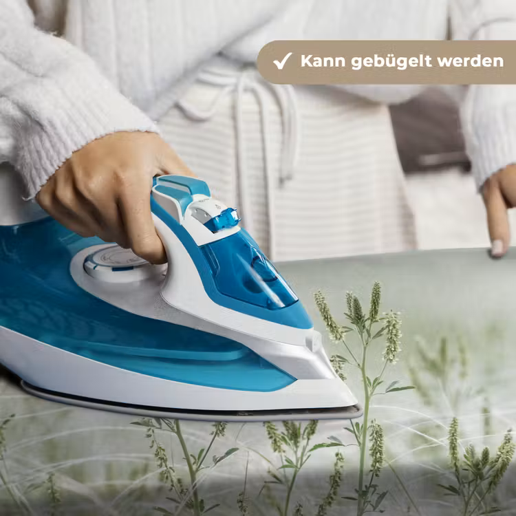 Grassen - Minimalistisch - Groen Wandkleed katoen klein -tsfeer9_DE