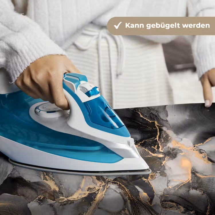 Grijs - Luxe - Goud - Marmer Wandkleed katoen klein -tsfeer9_DE