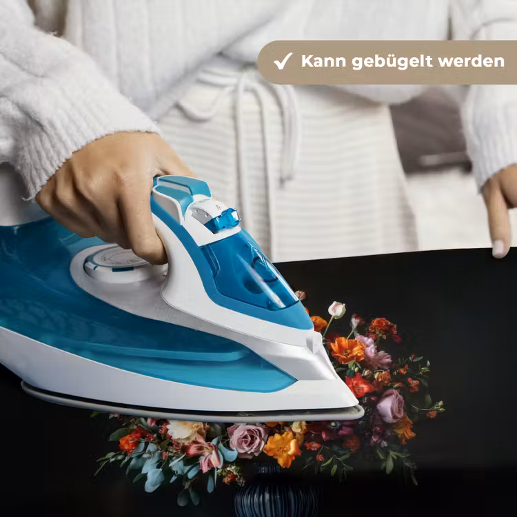 Groot - Bloemen - Vaas - Boeket Wandkleed katoen klein -tsfeer9_DE
