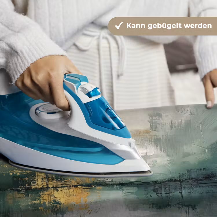 Groen - Modern - Abstract - Goud Wandkleed katoen klein -tsfeer9_DE
