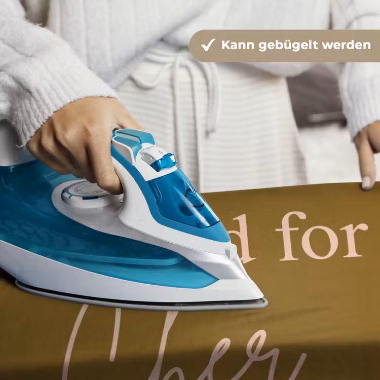 Groen - Too old for cher - Roze Wandkleed katoen klein -tsfeer9_DE