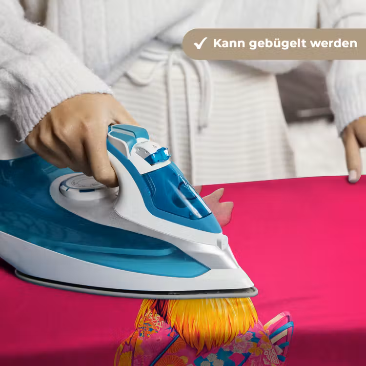 Haan - Kleurrijk - Kimono - Roze Wandkleed katoen klein -tsfeer9_DE