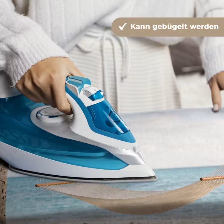 Hangmat - Strand - Wit Wandkleed katoen klein -tsfeer9_DE