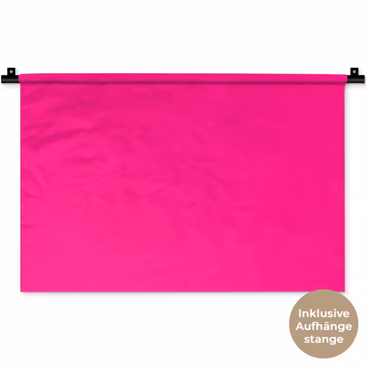 Hot - Fuchsia - Roze Wandkleed katoen klein 269 -t3d_DE