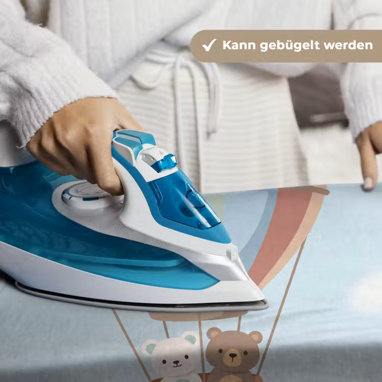 Luchtballon - Beren - Pastel Wandkleed katoen klein -tsfeer9_DE
