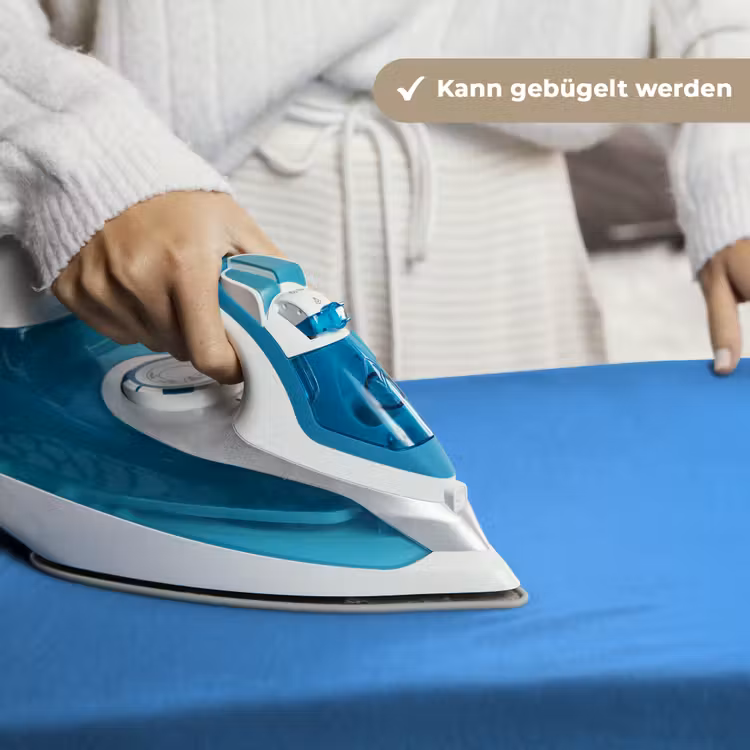 Bright - Azure - Blauw Wandkleed katoen klein 269 -tsfeer9_DE