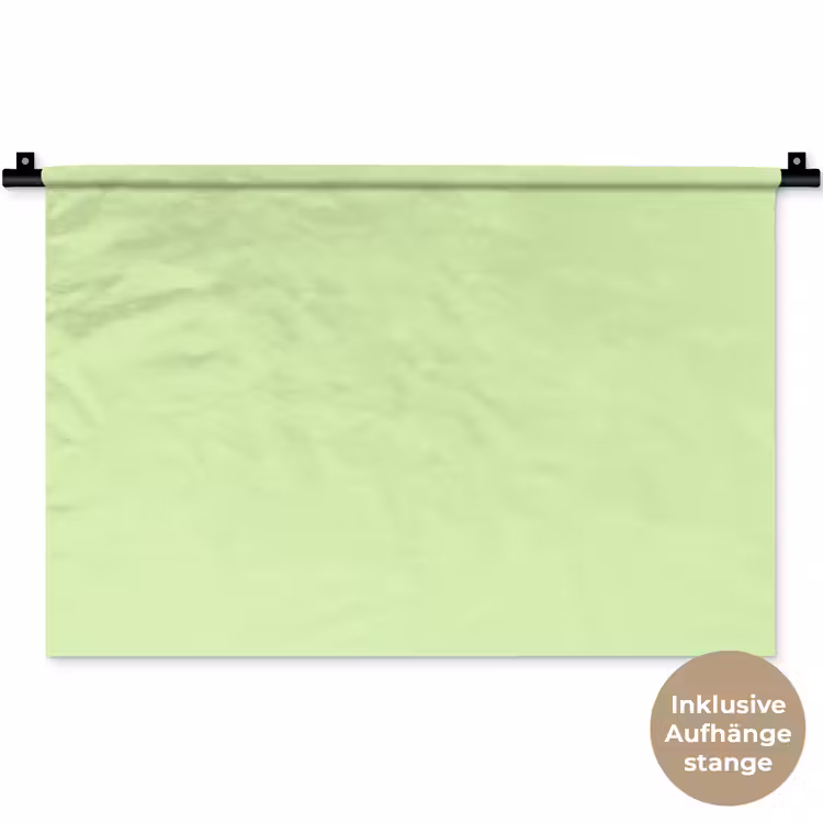 Light - Lime - Groen Wandkleed katoen klein 269 -t3d_DE