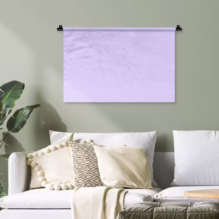 Light - Orchid - Paars Wandkleed katoen klein 269 -sfeer7