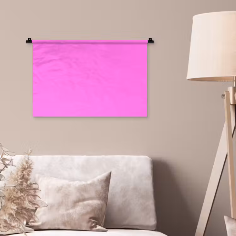 Bright - Orchid - Roze Wandkleed katoen klein 269 -sfeer4