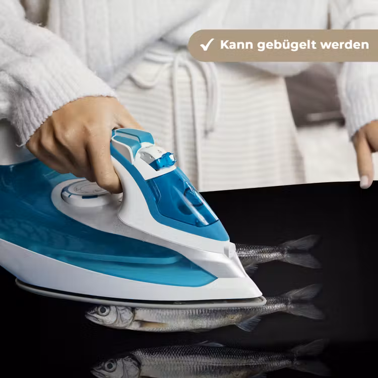 Haring - Vissen - Zwart Wandkleed katoen klein -tsfeer9_DE