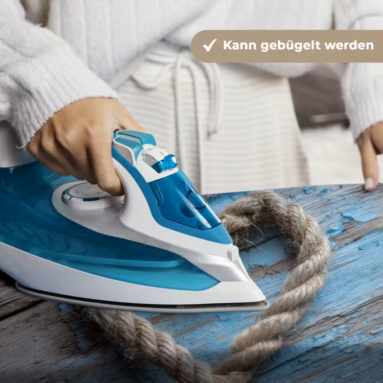 Hart - Touw - Hout - Rustiek Wandkleed katoen klein -tsfeer9_DE