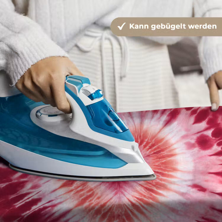 Hartvorm - Roze - Tie dye Wandkleed katoen klein -tsfeer9_DE