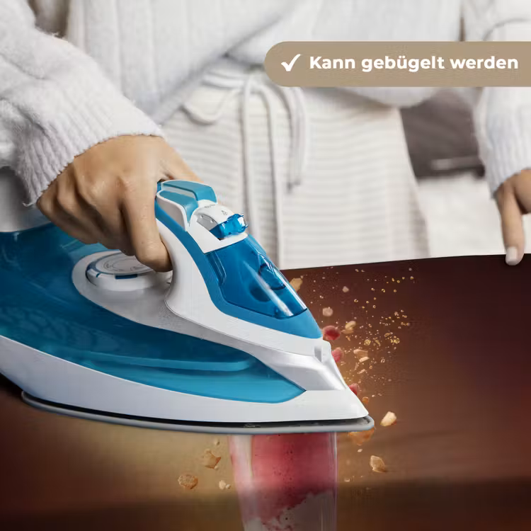 Framboos - Smoothie - Drinken - Roze Wandkleed katoen klein -tsfeer9_DE