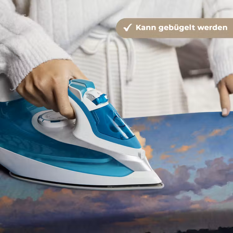 Lucht - Wolken - Landschap - Modern - Oranje Wandkleed katoen klein -tsfeer9_DE