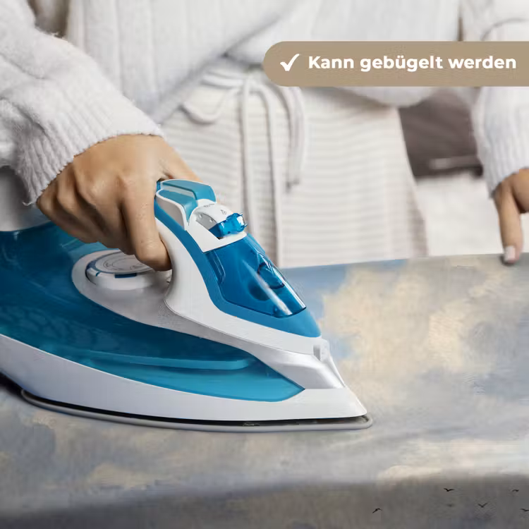 Lucht - Wolken - Natuur - Klassiek - Blauw Wandkleed katoen klein -tsfeer9_DE