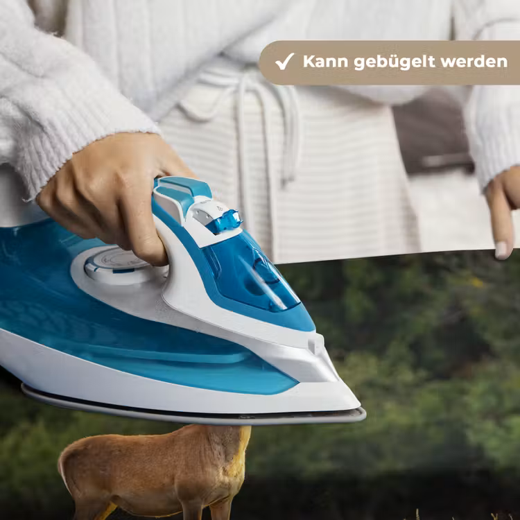 Hert - Gewei - Gras - Natuur - Dieren - Groen Wandkleed katoen klein -tsfeer9_DE