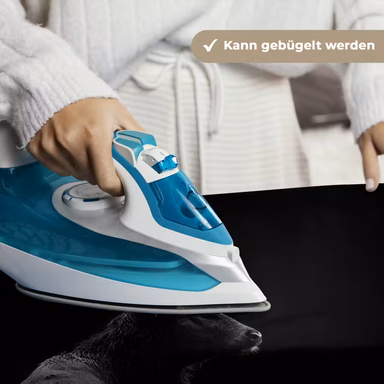 Hert - Zwart - Portret - Gewei - Dieren Wandkleed katoen klein -tsfeer9_DE