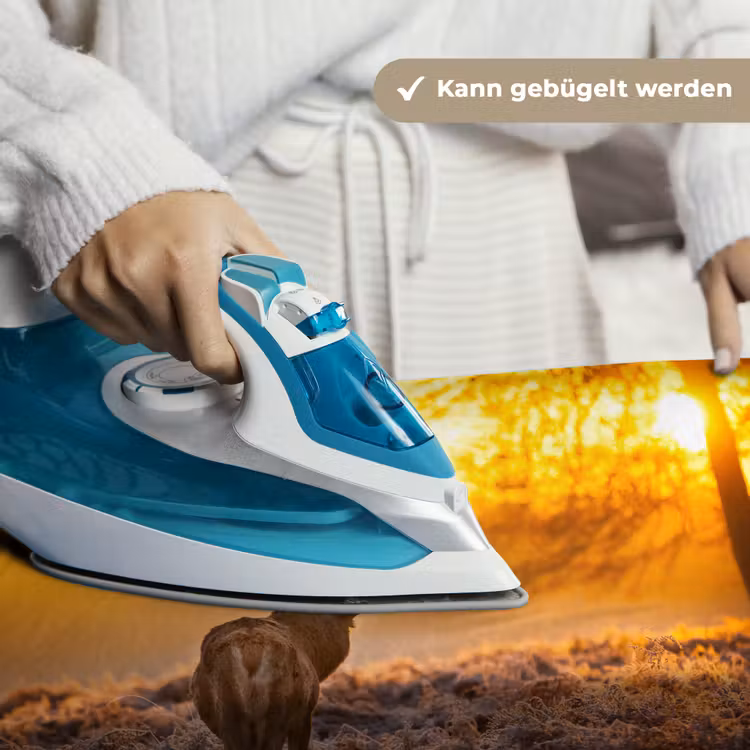 Hert - Dieren - Zonsondergang - Winter - Heide - Natuur Wandkleed katoen klein -tsfeer9_DE