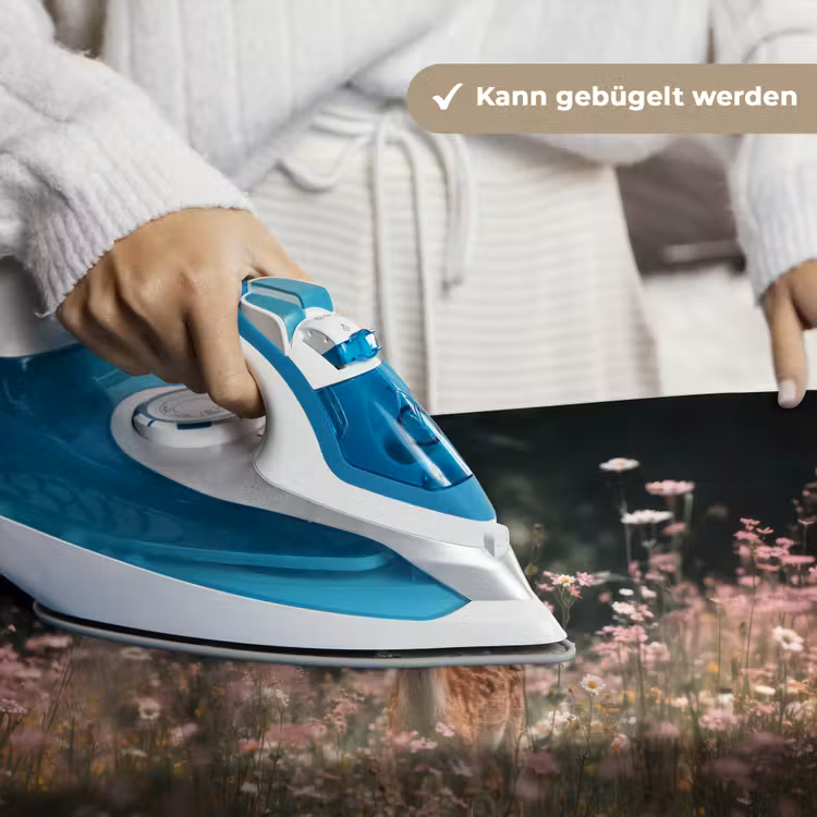 Hert - Wilde bloemen - Bos Wandkleed katoen klein -tsfeer9_DE