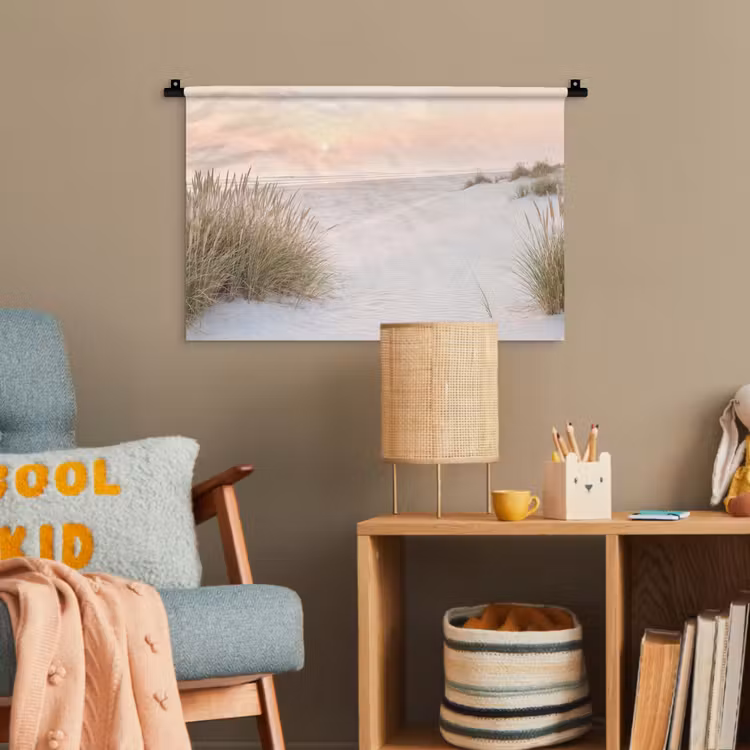 Horizon - Duinlandschap - Zand Wandkleed katoen klein -wsfeer4_kind