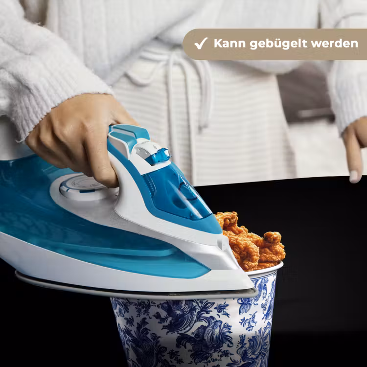 Kip - Bucket - Delfts blauw - Lekker Wandkleed katoen klein -tsfeer9_DE