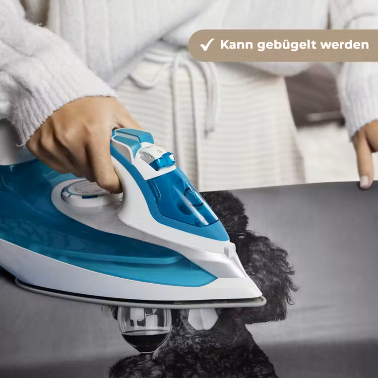 Hond - Krullen - Zonnebril - Wijn Wandkleed katoen klein -tsfeer9_DE