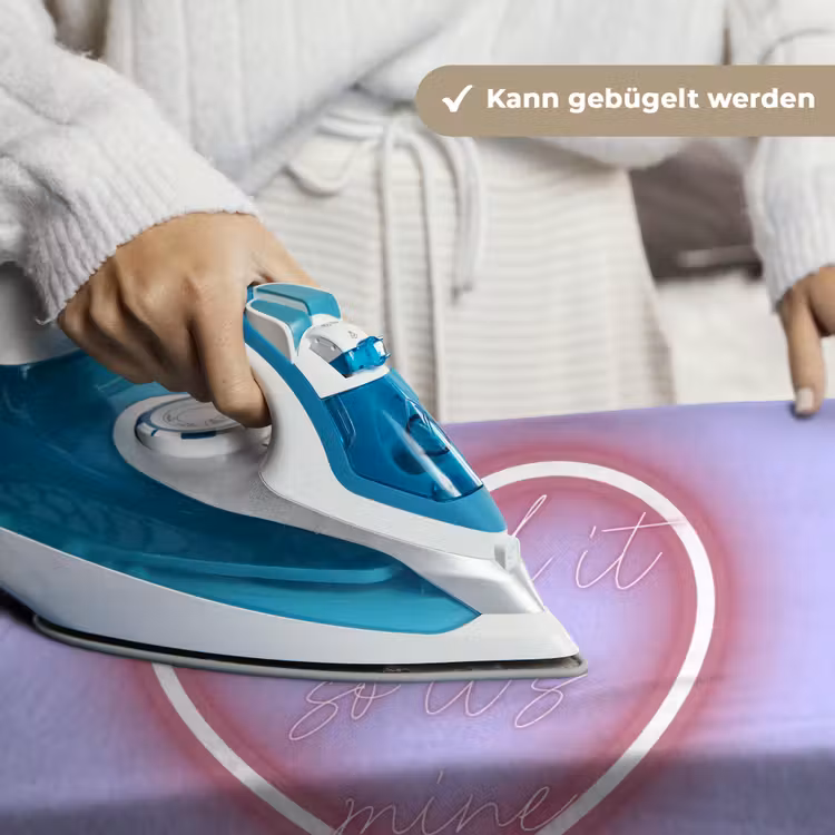 I liked it so it's mine - Neon hart - Paars Wandkleed katoen klein -tsfeer9_DE