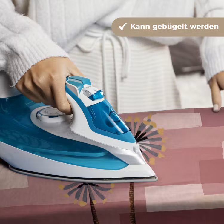 Illustratie - Bloemen - Vlakken - Abstract Wandkleed katoen klein -tsfeer9_DE