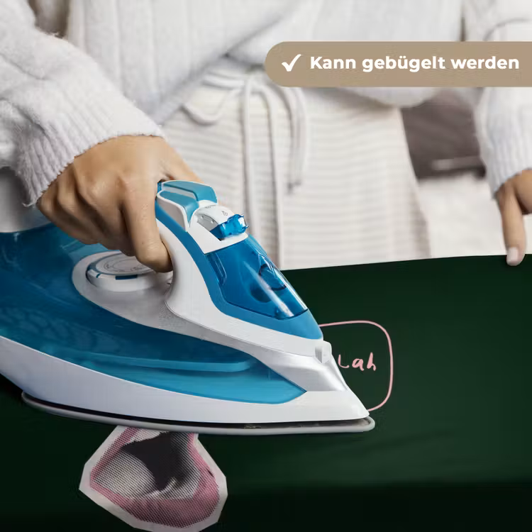Illustratie - Mond - Donkergroen - Tekstwolkje Wandkleed katoen klein -tsfeer9_DE