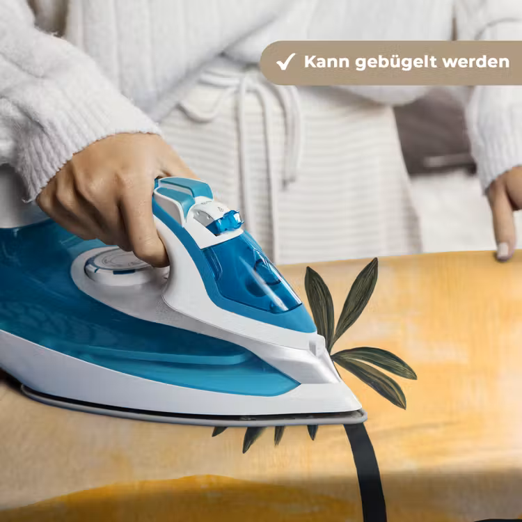 Illustratie - Palmboom - Zon - Heuvels Wandkleed katoen klein -tsfeer9_DE