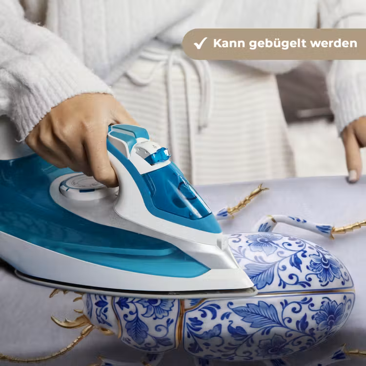 Kever - Delfts - Blauw - Goud Wandkleed katoen klein -tsfeer9_DE