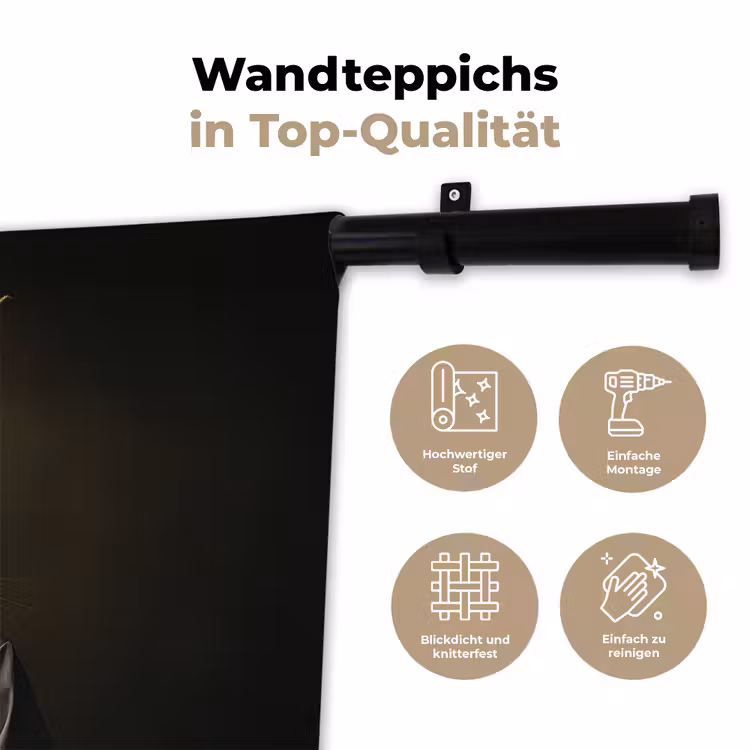 Konijn - Kok - Dier Wandkleed katoen klein -tsfeer2_DE